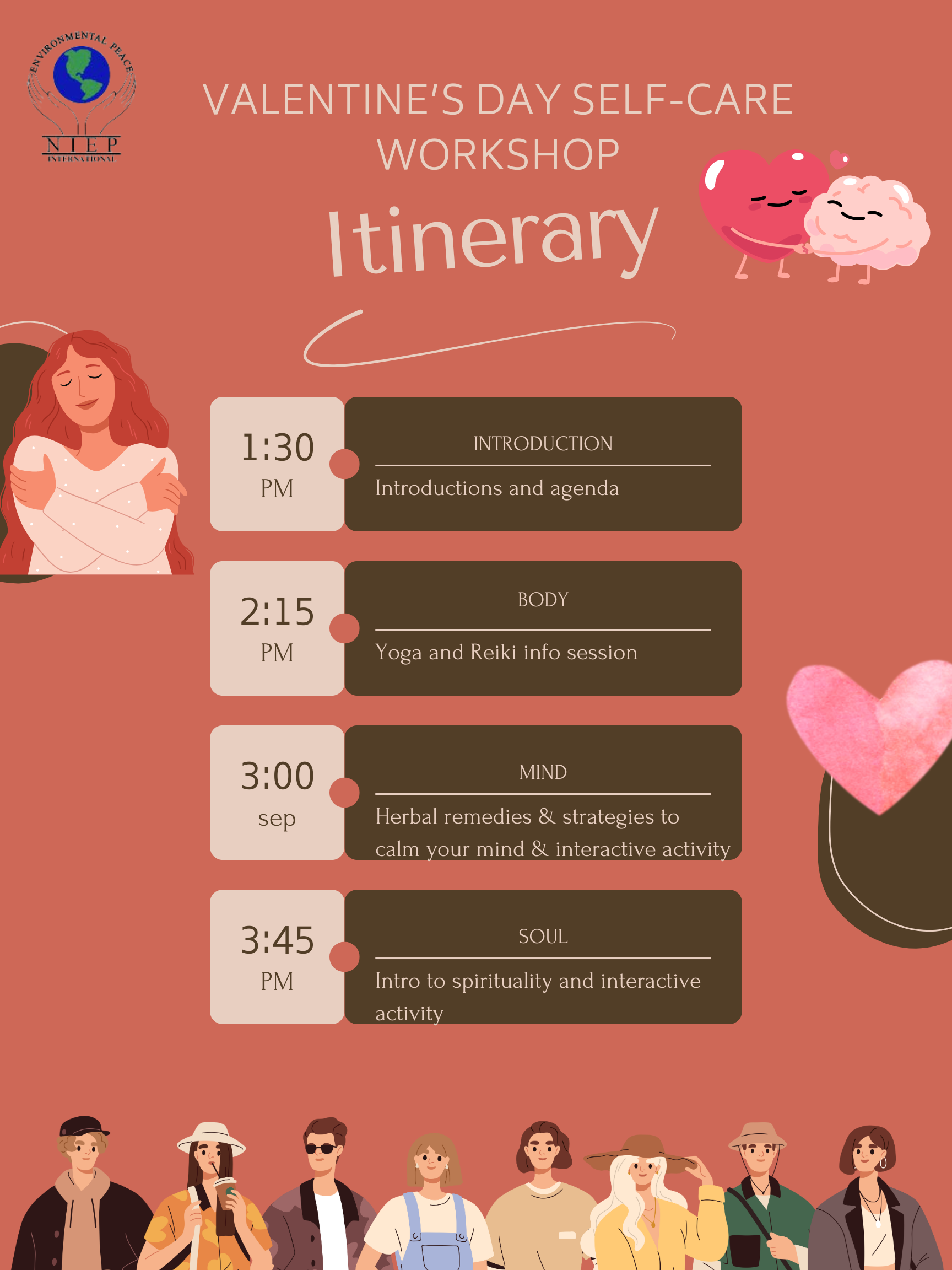 Valentine's Day Self Care itinerary